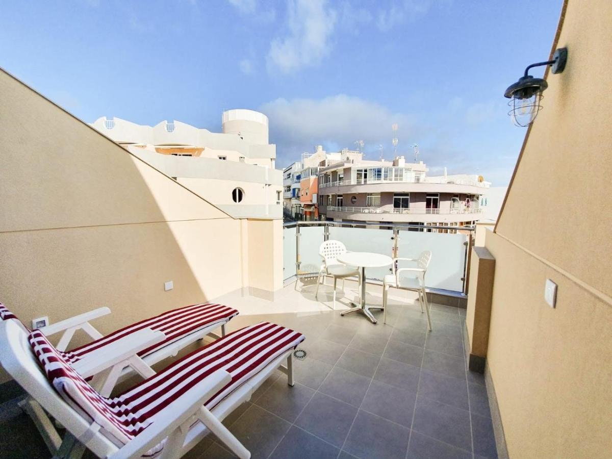 4Arguineguin Terrasse And 1 Min To Beach Luaran gambar